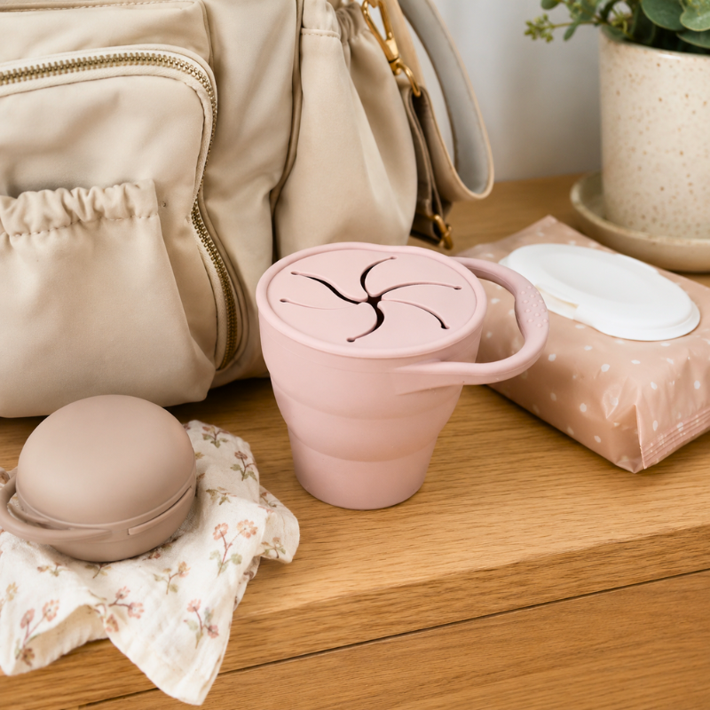 Snuglie™ SnackPop Collapsible Snack Cup - view 2